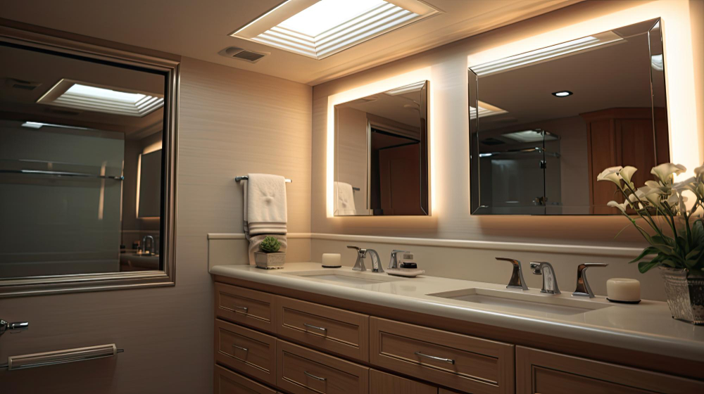 Modern Bathroom Lighting Ideas That Do More With Less